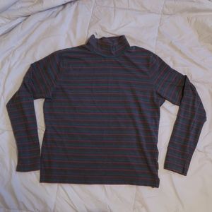 Vintage 90's Woolrich Striped Turtleneck